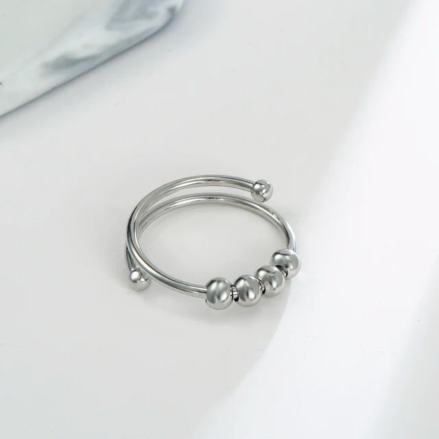 Fidget Beads Ring
