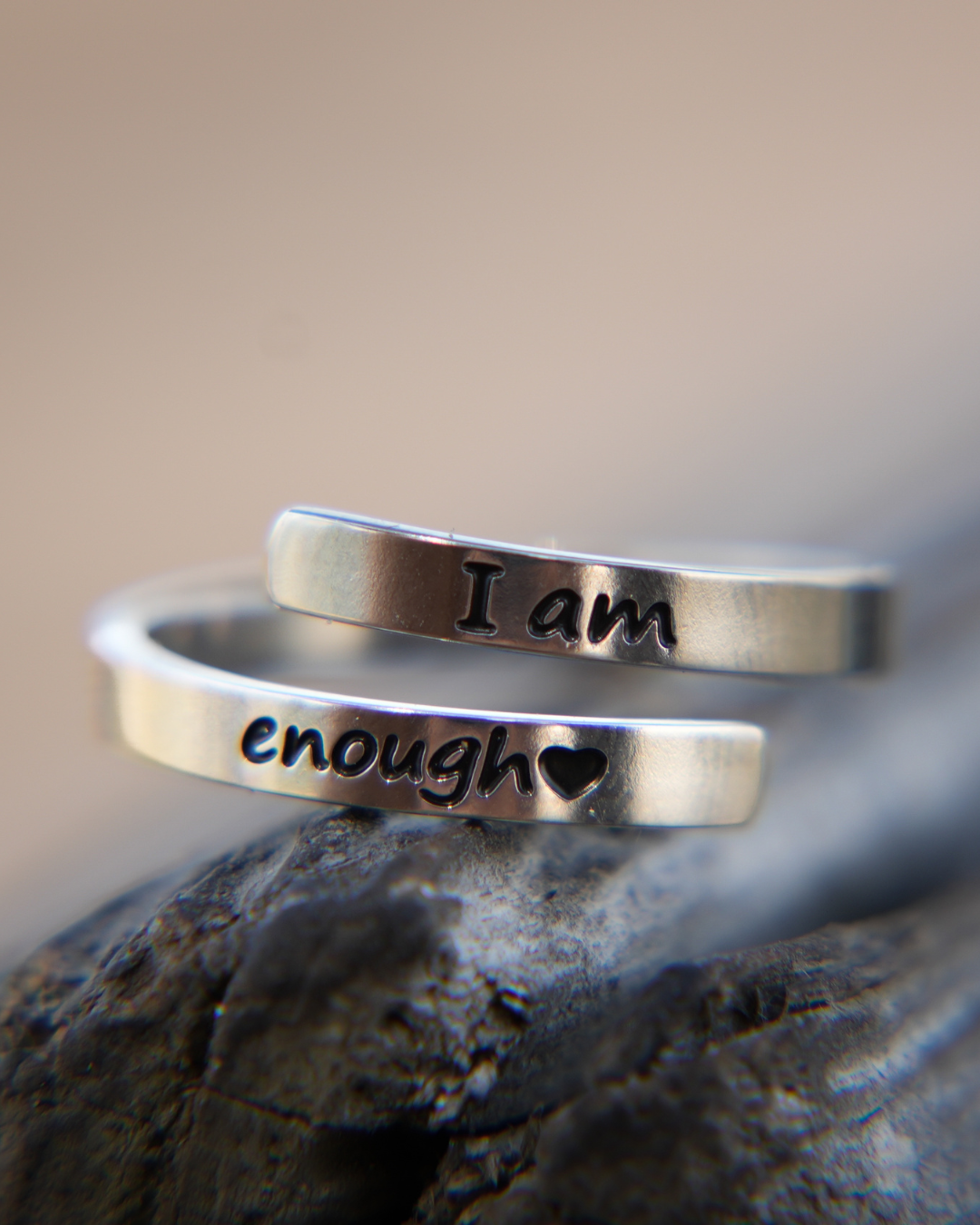 I Am Enough Ring