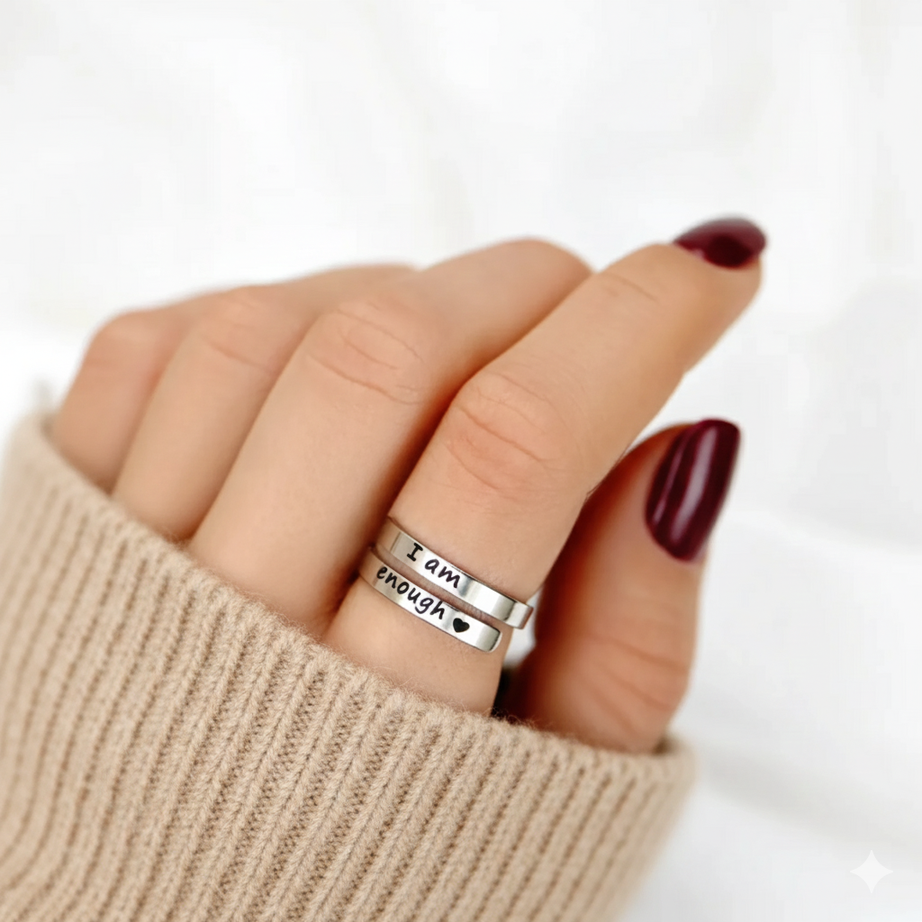 I Am Enough Ring