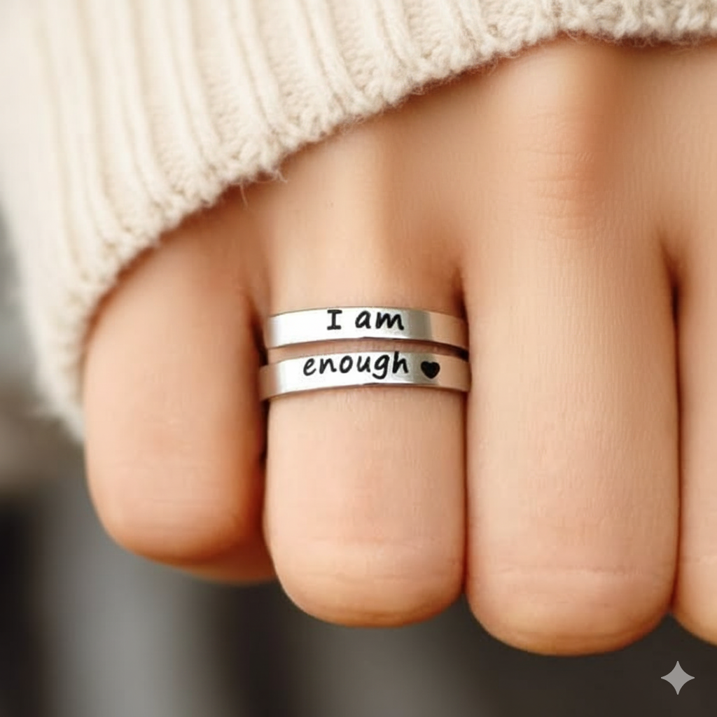 I Am Enough Ring