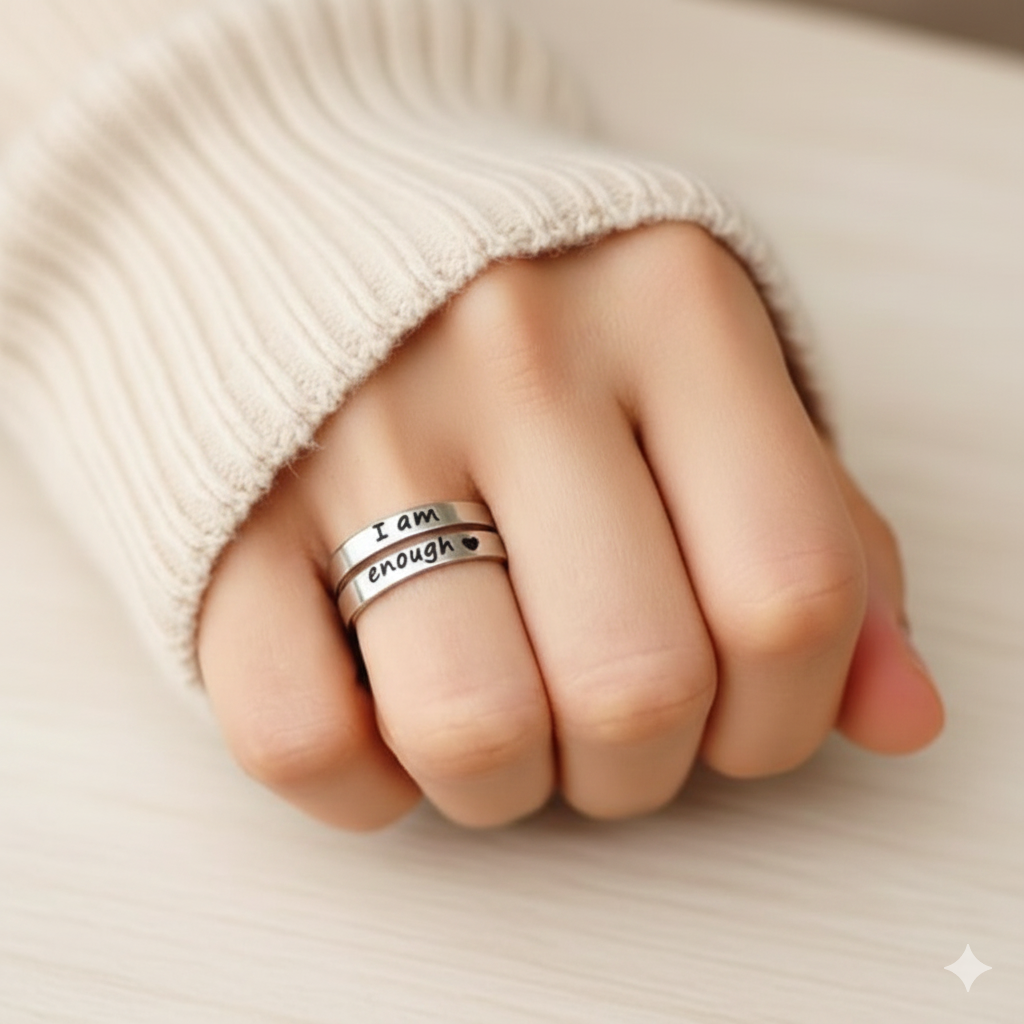 I Am Enough Ring